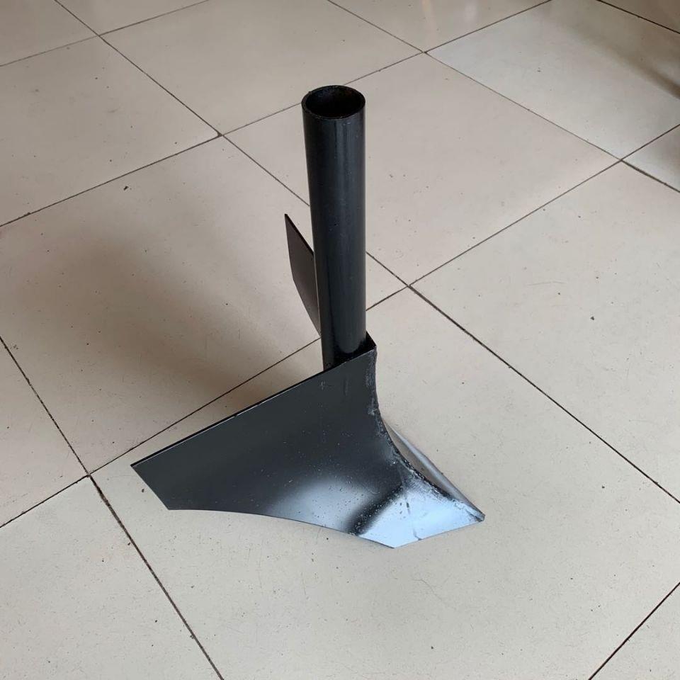 旋耕机后置开沟犁手扶拖拉机起垄开沟犁铧式犁起垄犁通用型加厚