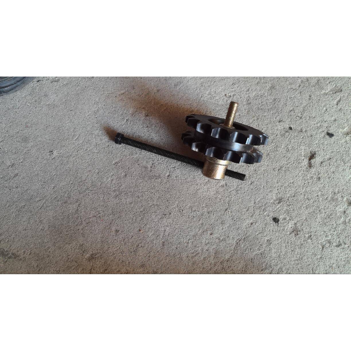 英虎金大丰玉米收割机链条压链轮12A双排14齿15齿16齿涨紧轮