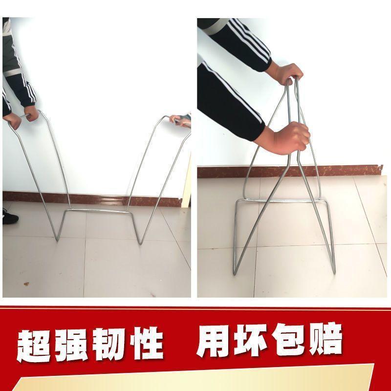 垃圾袋支架户外露营简易便携垃圾桶大号挂架农用落地编织袋收纳架