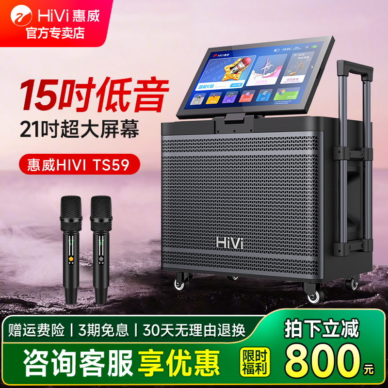 惠威TS59户外K歌音响广场舞音箱