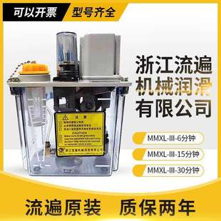 III润滑泵柱塞泵间歇泵数控车床自动注油泵 浙江MMXL