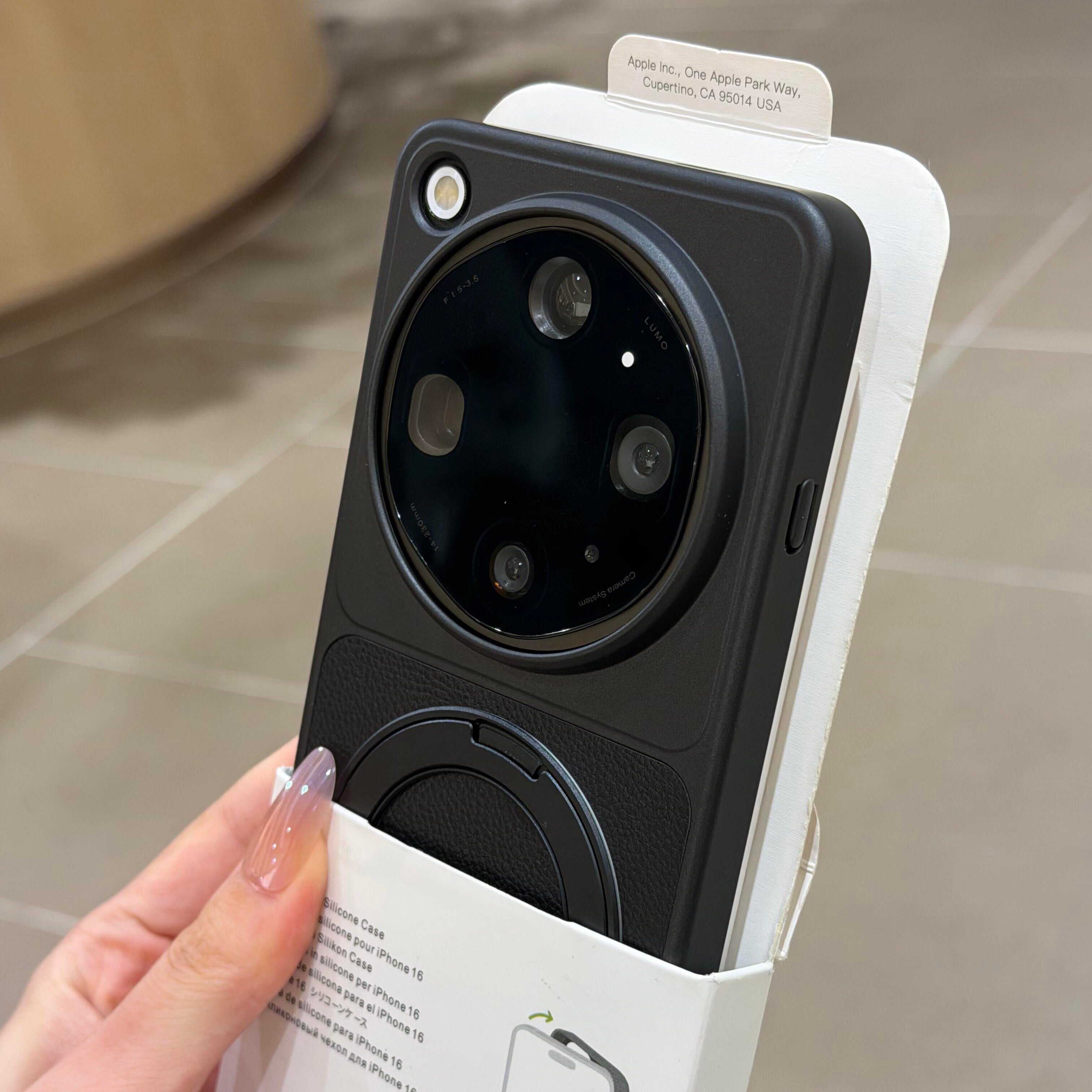适用oppofindx9ultra手机壳360磁吸旋转支架findx8s+荔枝纹x300s防指纹x200promini畅享90promax女pura90pro