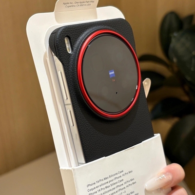 超薄无边框磁吸皮纹适用vivox300pro手机壳oppofindx9pro丹红magic8小米17promax肤感红米k90一加15男1+ace6