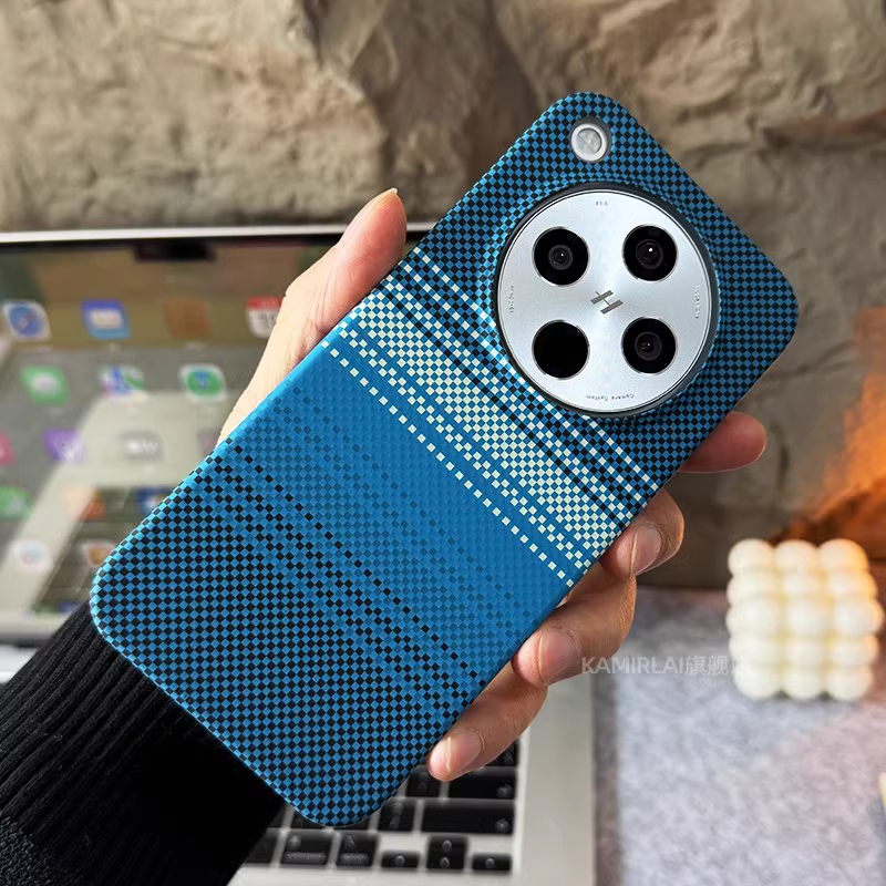 月升日落碳纤维手机壳适用oppoFindX8pro浮雕立体纹理X7Ultra半包X6超薄一加ACE5散热1+13男女1+12/ACE2肤感