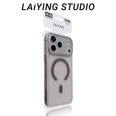 超薄磨砂钛灰无线充电适用苹果17promax手机壳air半透明iPhone16/15plus全包镜头14/13pro防指纹12/11男女款