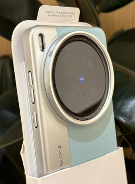 微风蓝色相机适用vivox300pro手机壳x200ultra复古x200promini男女款oppofindx8s+荔枝纹Pura80/70小米15/14