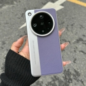 夏天限定色鸢尾紫手机壳适用oppofindx9 x8s 电镀X300素皮纹x200sultra耐脏一加13T内蜂窝散热高级感男女相机