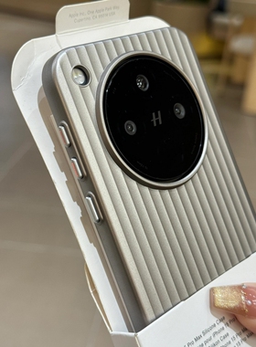 钛金属感钛灰色瓦楞纹适用OnePlusACE5超薄磨砂ACE5pro手机壳1+13T一加ace3磁吸充电ace2pro高级感1+12防指纹