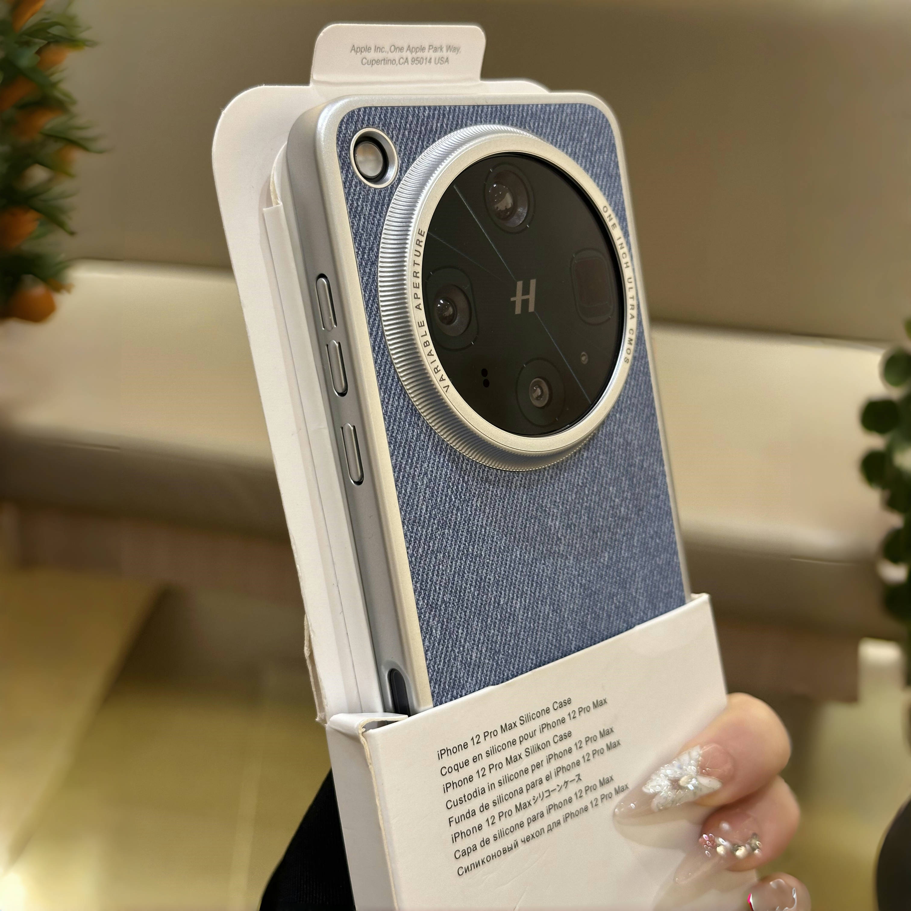 毛麻布料磁吸适用Findx8s手机壳