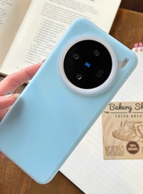 奶蓝色果冻液态硅胶适用小米15ultra手机壳肤感15spro肤感软糯14耐脏13pro女红米k80至尊版防摔k7曼波0绿k60