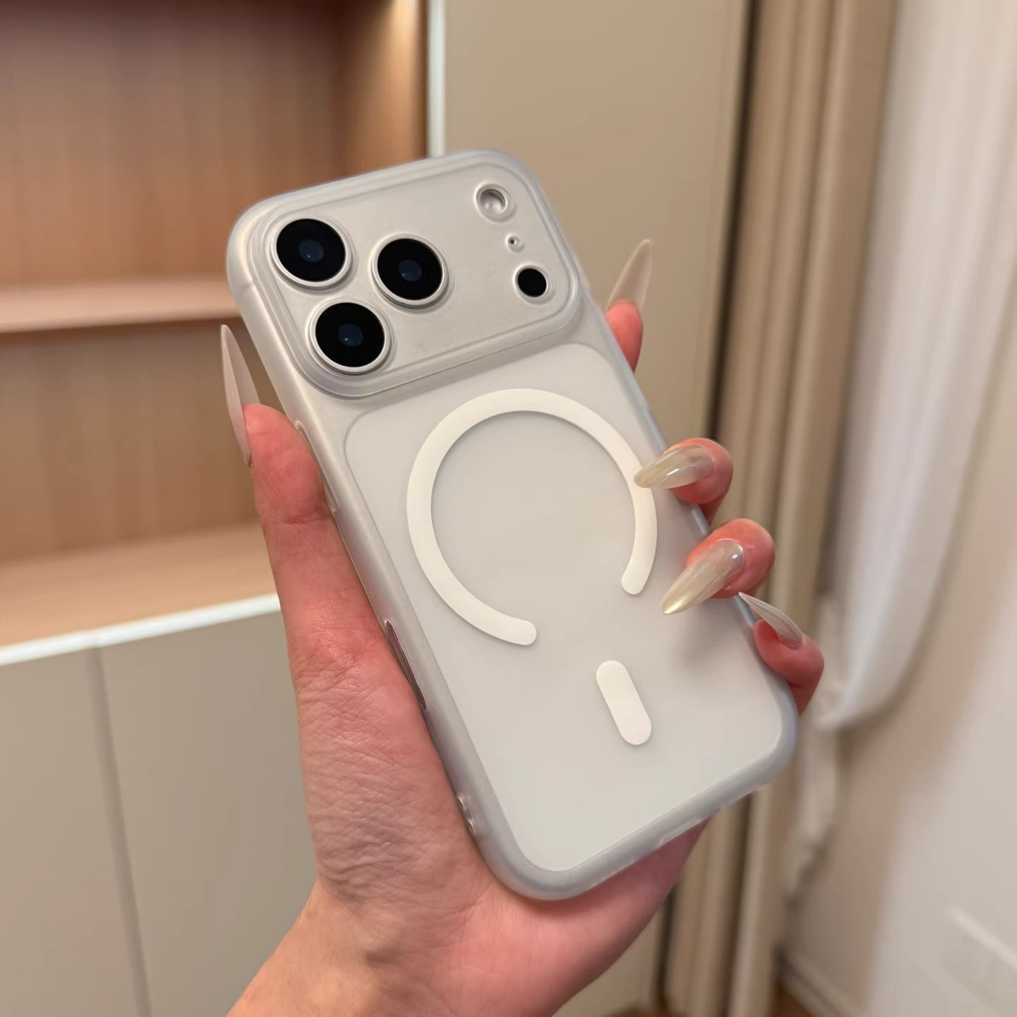 超薄磨砂透白磁吸适用荣耀winrt手机壳magic8/7pro裸机手感500简约400防指纹300纯黑色power2软nova15套x70女