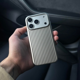 高级感瓦楞肤感适用小米17promax手机壳15/14ultra超薄红米k90promax金属按键k80至尊一加ACE6硬1+15男1+13t