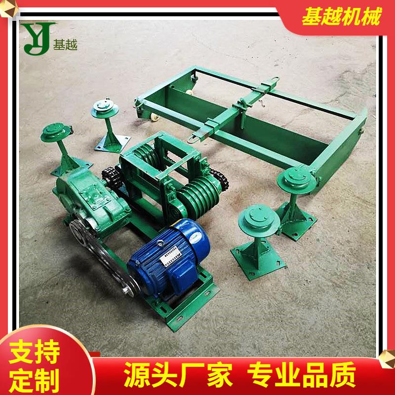 一拖二钢丝绳刮粪机机 鸡自TPN羊猪场粪道动清粪 不锈钢刮粪板