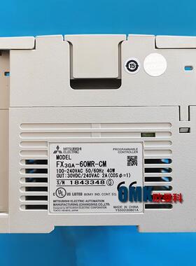 可编程控器FX3GA-60FX3GA制-60输MR-CM继电器出输入号信60点PLC现