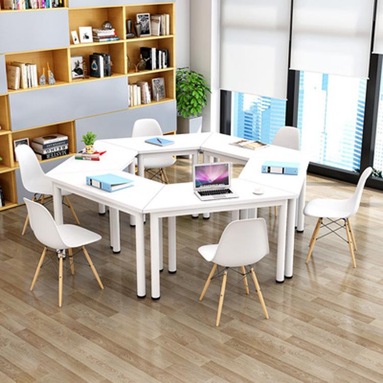 哇噢工 直接定制YY-PXZ00拼接会议桌供 梯形培训桌学校辅导班桌阅