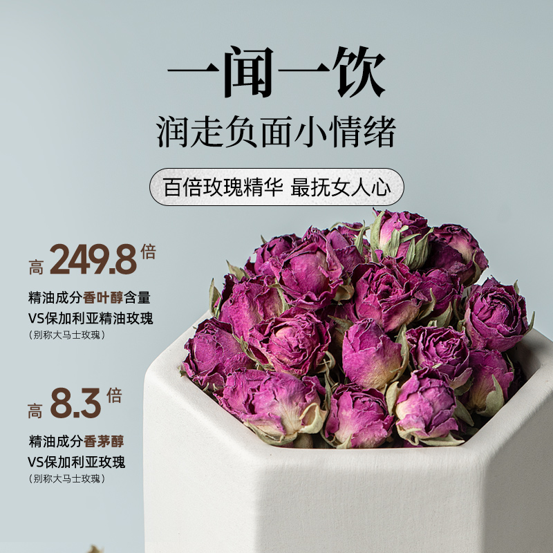 新疆特级玫瑰花茶礼盒送礼好物