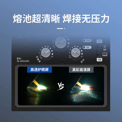 迅安FIRE(I)ES自动变光电焊防护面罩焊工头戴式氩弧焊专用烧焊帽