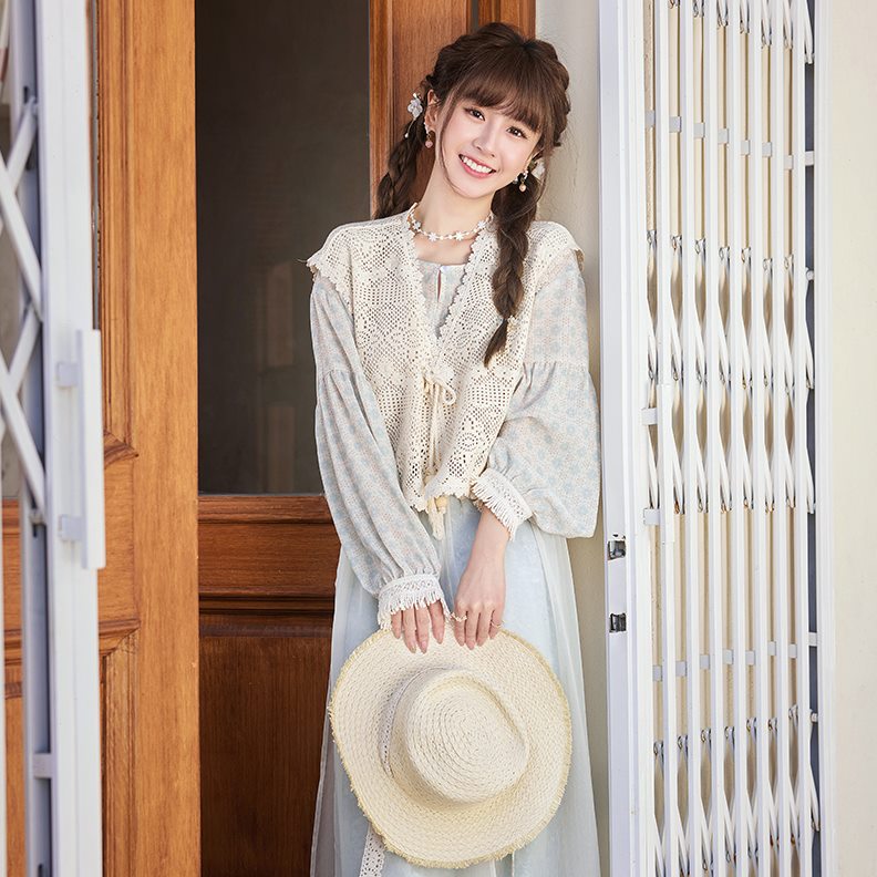 []汉元素日常背心日子套装春春十三余小豆蔻儿衬衫裤海出行令晴