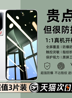 豹飞新适用荣耀GT钢化膜华为400pro手机膜新款300全屏90GT80pro直屏x30防窥50se20s青春x60x50x40i+高清v20贴