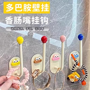 收纳架卫生间发饰发夹皮筋头绳挂钩发绳首饰品收纳摆件