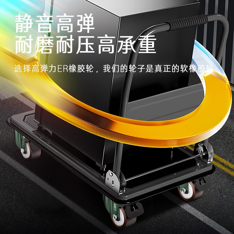 手推车轮子小轱辘定向脚轮滑动滚轮带煞车移动万向轮轴承滑轮重型