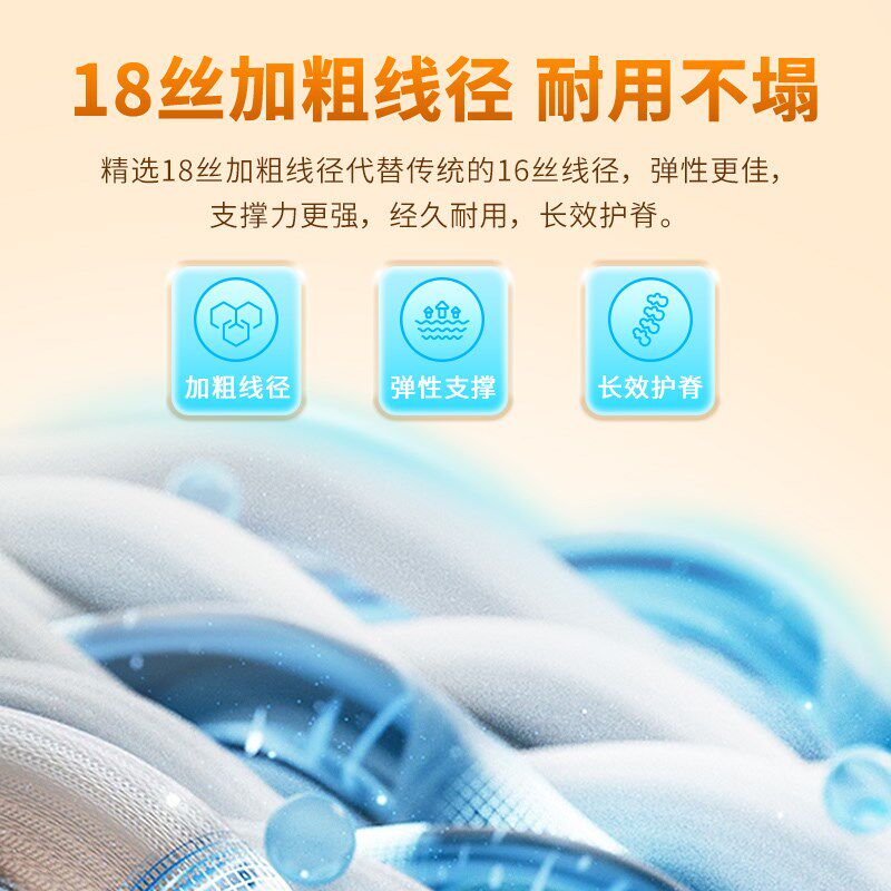 全3d空气纤维床垫子硬加软家用聚酯材料4d丝可水洗的超薄款透气网