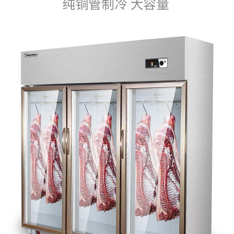 冰雪儿商用立式冷藏冷冻牛羊保鲜展示柜冷藏立式冷冻柜挂肉柜商用