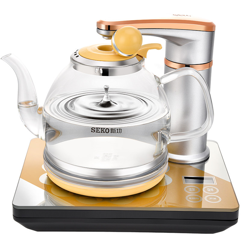 Seko/新功 N62电热水壶全自动上水煮茶壶茶具玻璃烧水智能电水壶