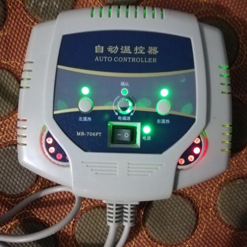 玉石锗石床垫温控器,双温双控电磁波八孔温控器,开关