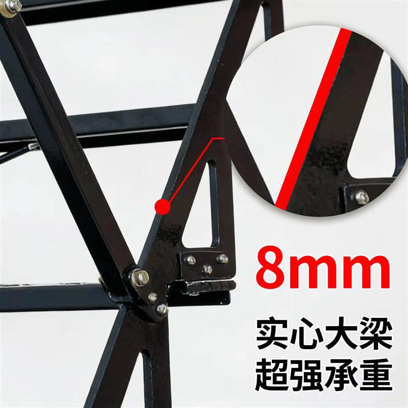 伸缩折叠梯子家用伸缩梯折叠梯阁楼室内升降楼梯钢制贴墙铝合金