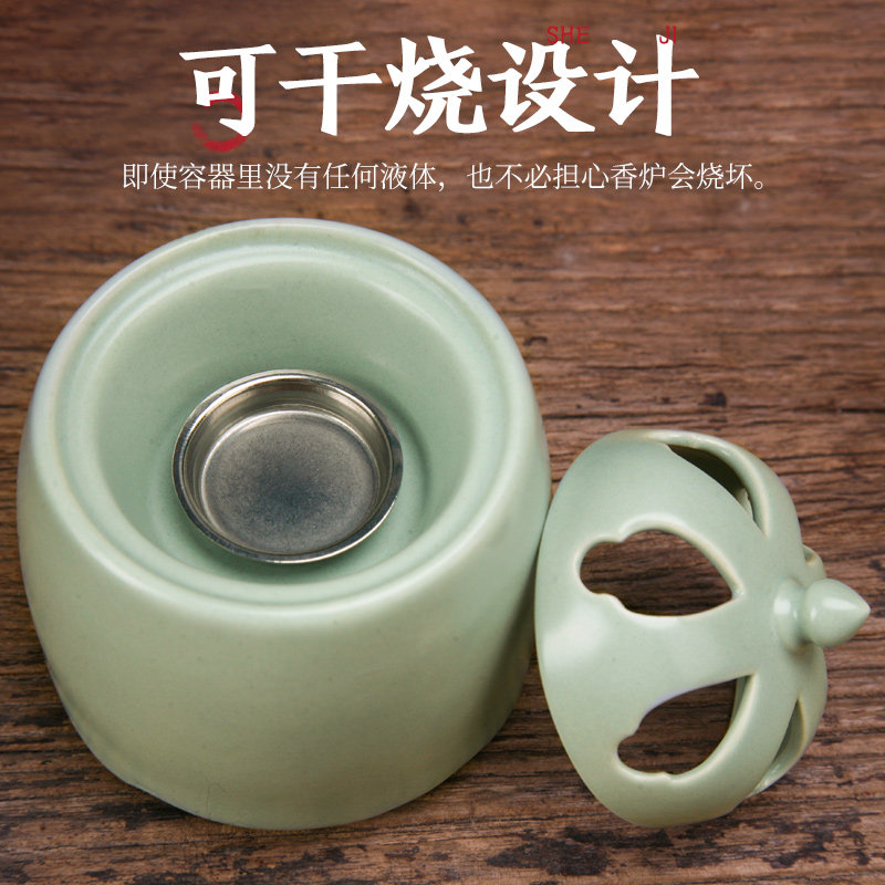 台湾黑金刚第八代棋楠沉香檀香专用品香炉新款电子香薰炉控温精准