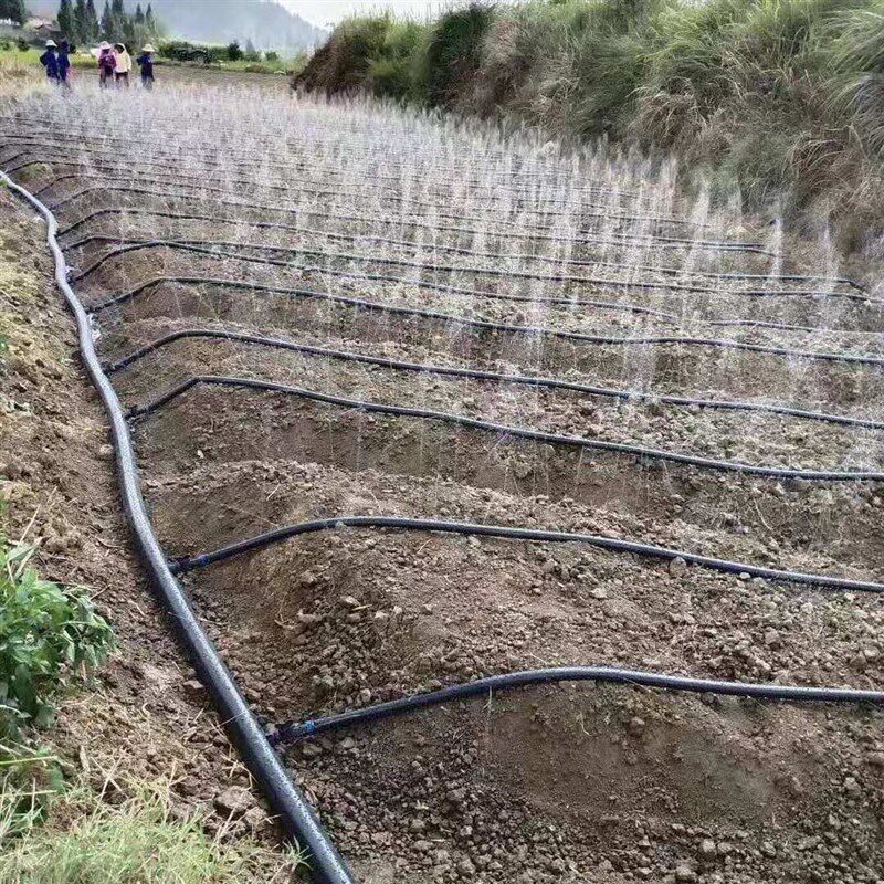 夏季农用喷灌带抗老化微喷带软管主管雾化节水浇地自动浇水器全套