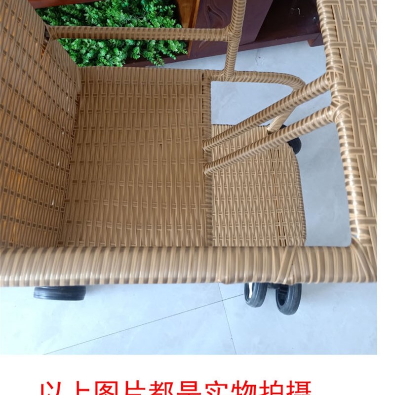 订做手推车胖宝宝定制加大儿童推车仿藤竹藤大童推车特殊儿童推车
