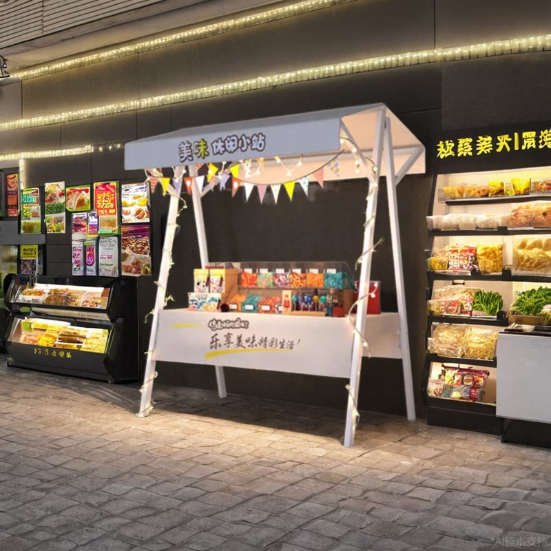 可折叠集市摊位展示架市集夜市摆摊架子花车促销展示台地摊车移动