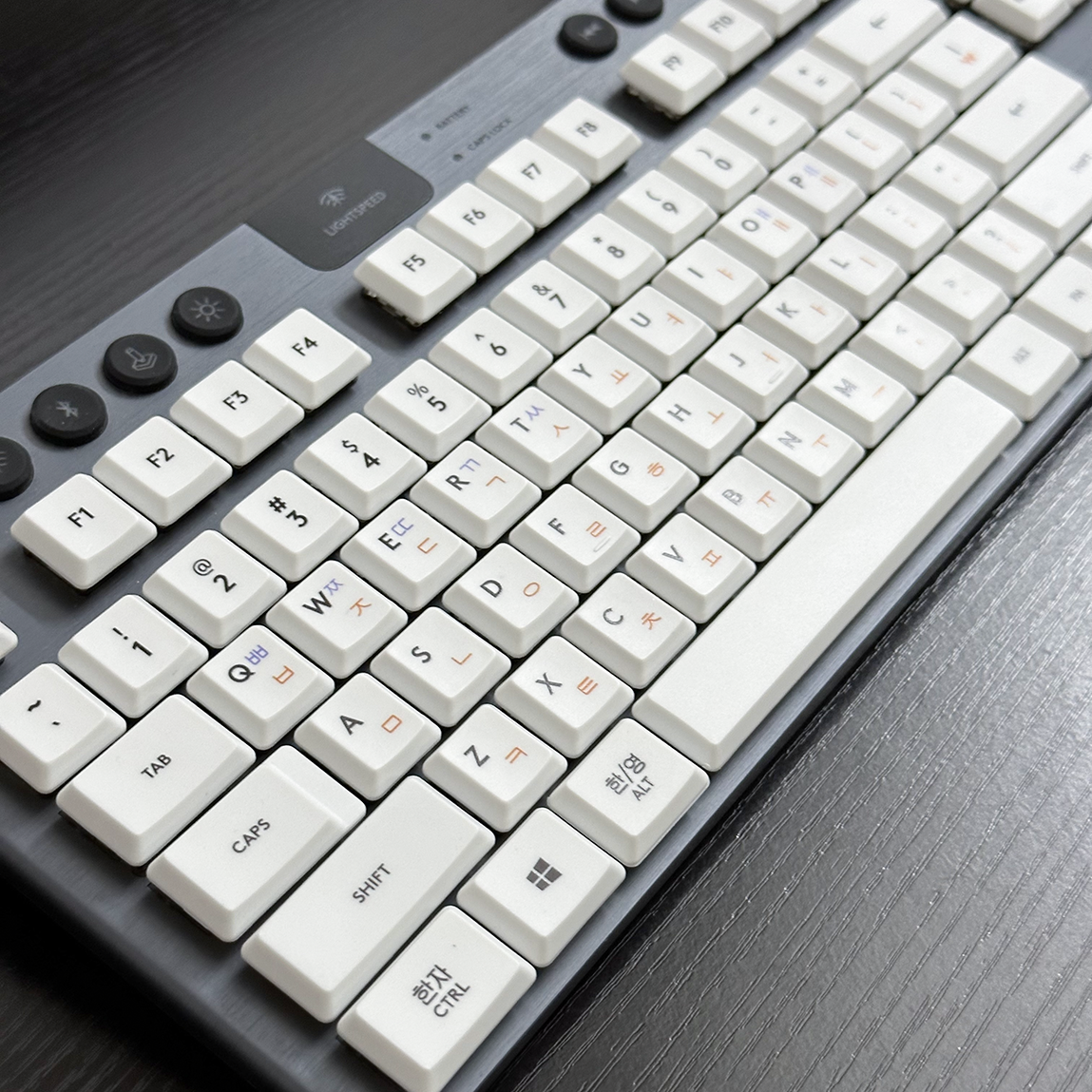 G913韩语键帽 PBT罗技G915 G815 G813 TKL机械键盘客制化Korean
