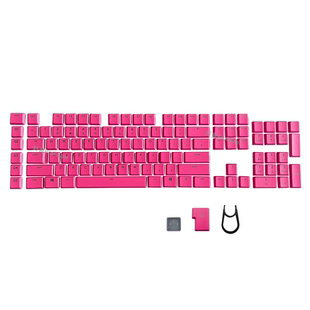 罗技G913透光全套键帽109键粉色洋红蓝绿黑白G813G915TKL机械键盘