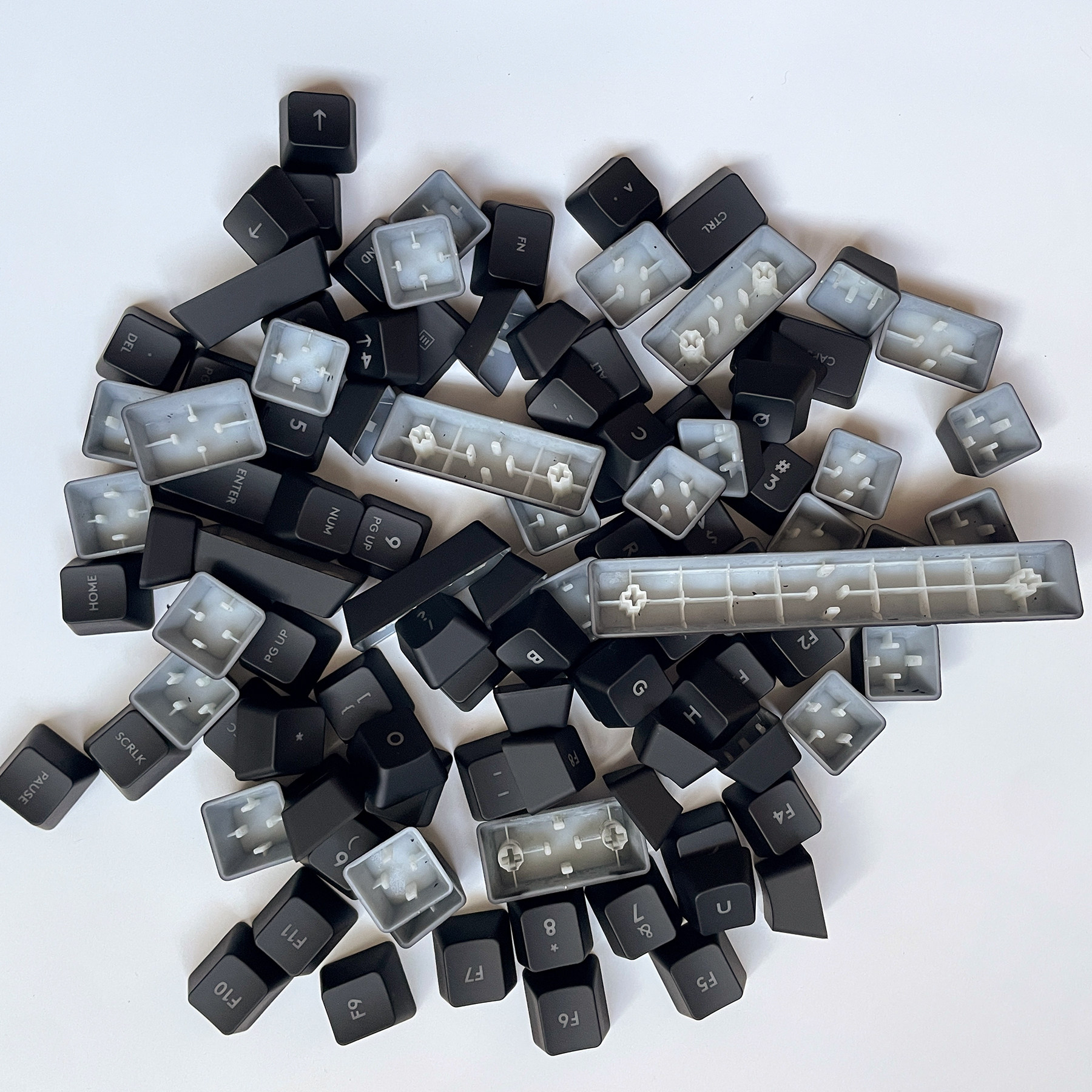 罗技G413机械键盘欧姆龙轴透光键帽 全新单颗替换WASD/CRTL/空格