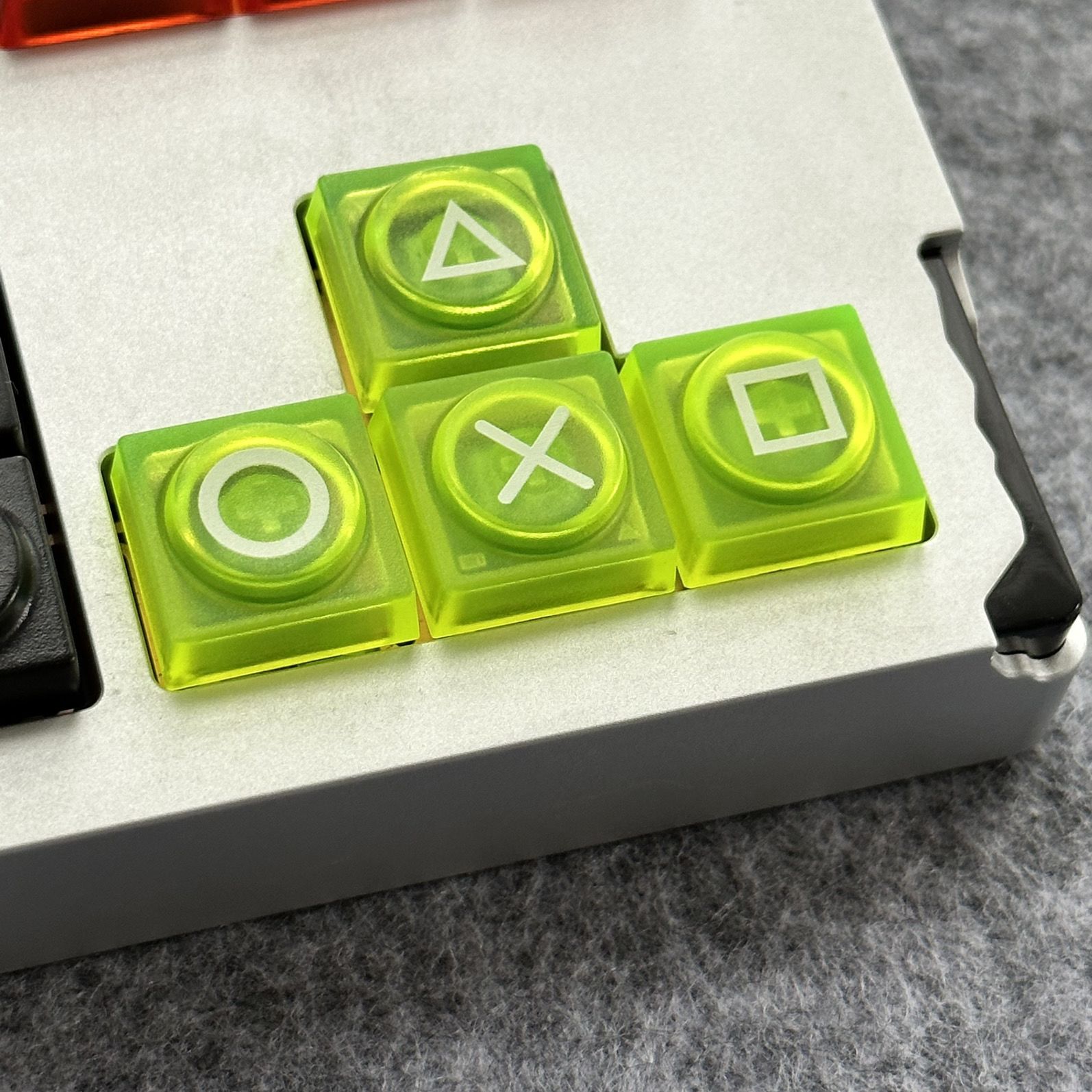 PSP方向键 上下左右PBT十字轴矮轴机械键盘替换 客制化个性WASD