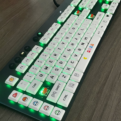 罗技G913像素游戏键帽PBT材质