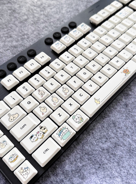 吉伊卡哇键帽小八乌萨奇吉伊 PBT适用于罗技G913/G813TKL机械键盘