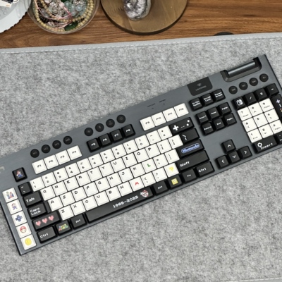 G913马里奥红白双色键帽PBT适用于罗技G913TKL G813 G915 G915TKL