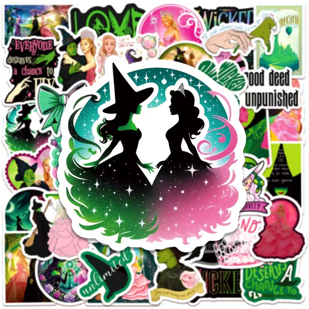 50张魔法坏女巫电影贴纸手机贴纸