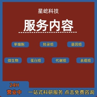 实验外包定制化实验服务生物实验数据分析蛋白细胞动物
