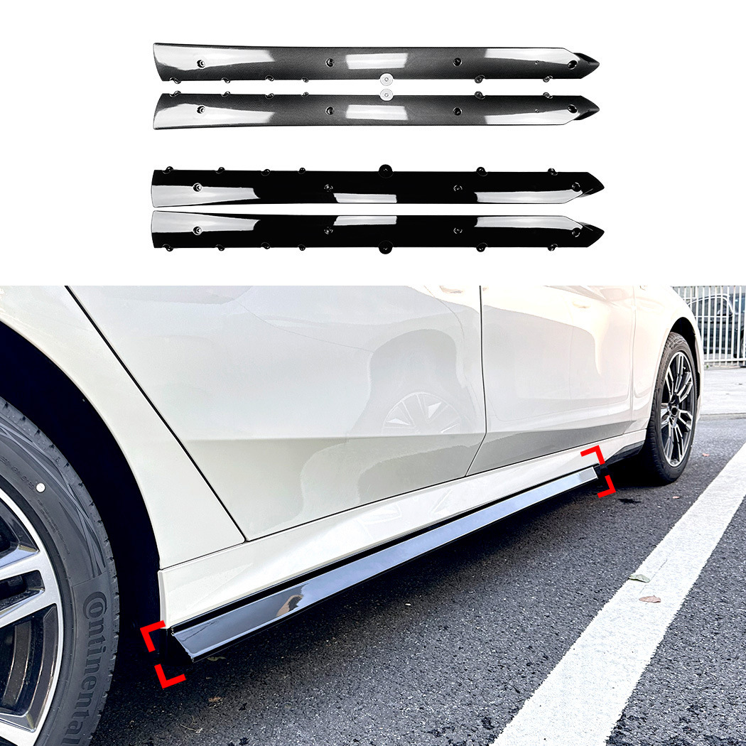 适用bmw宝马5系加长国产版G68 525li530li MP2024+侧裙小包围改装