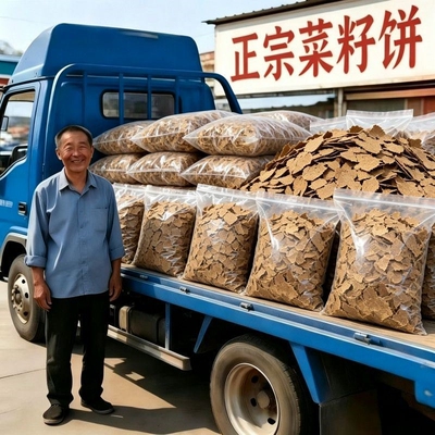 正宗菜籽饼现榨菜籽油饼肥料菜籽油枯粉块钓鱼打窝料户外
