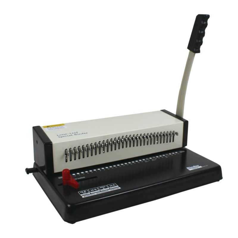 H3018全抽刀30孔打孔机B5 26孔5孔活页圈装订机20孔活页本册装订