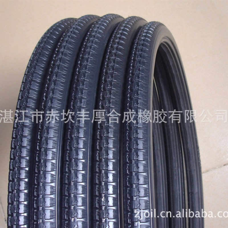 普通自行车免充气轮胎实心轻质弹力轮胎26X1 3/8