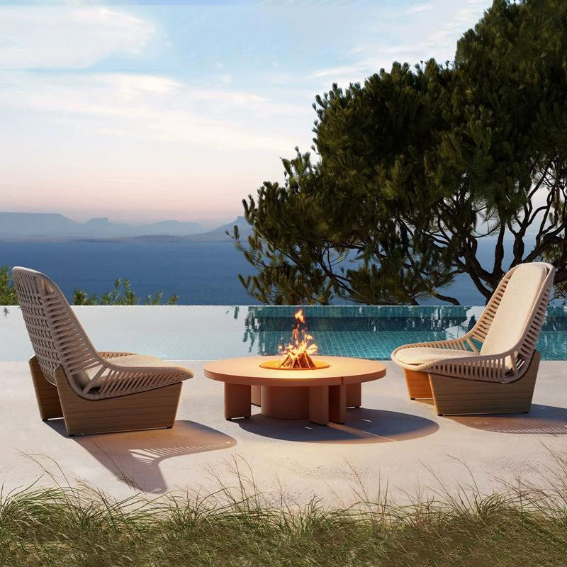 户外沙发藤编庭院家具防水民宿样板房酒店别墅阳台休闲设计师组合,住宅家具,户外沙发,淘宝优惠券,粉丝福利购,淘宝优惠卷