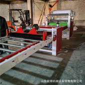 热熔胶机覆膜机 大理石纹鱼肚白PVC膜平贴机 新款 皮革墙布贴面机