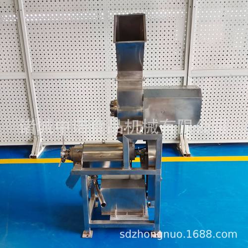 破碎鲜橙螺旋榨汁机 芒果破碎榨汁设备 果汁饮料厂破碎榨汁机供应